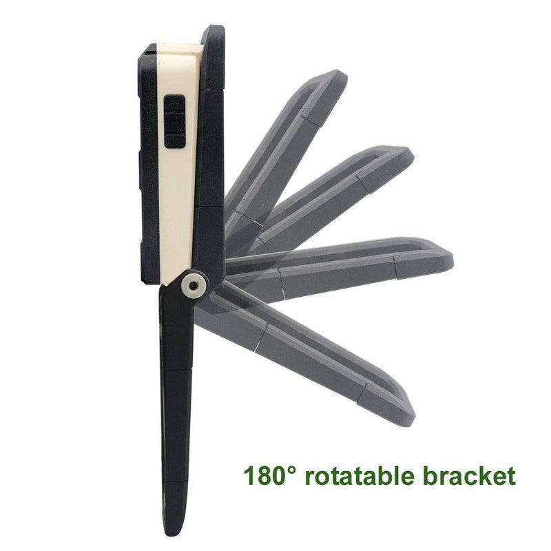 JGA JOGGING ARM Magnetic LED Portable Working Light Rechargeable LED Work Flashlight Super Brightness 180 Rotatable Folding Snap Working Light for Car Repairing Emergency Camping Mountain Climbing - Image 5